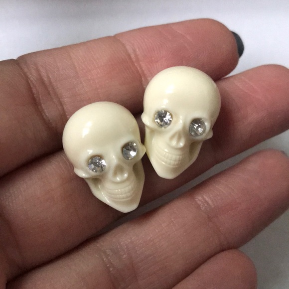 Tarina Tarantino Jewelry - Tarina Tarantino Skull Stud Earrings